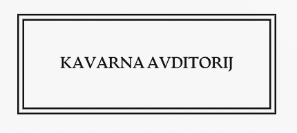Kavarna Avditorij